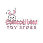 Logo of Collectibles Toy Store with a cartoon bunny on a white background