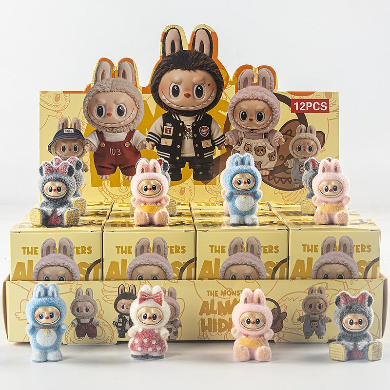 Labubu Monsters Almost Hidden Series mini figure Blind Box ...